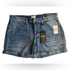 Nicole Miller Lounge Denim Nolita Boyfriend Shorts - Size 6